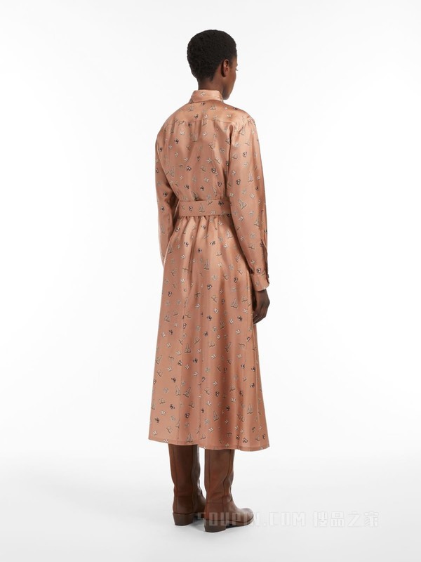 Printed silk dress | Max Mara