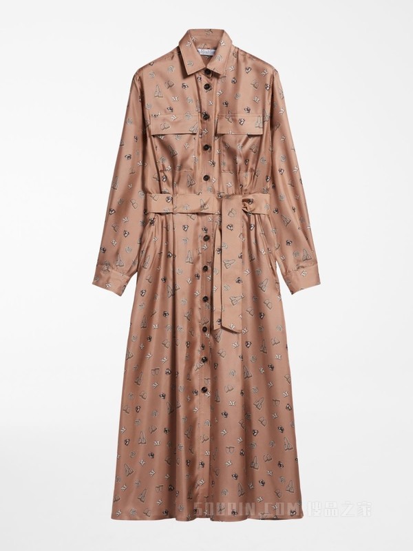 Printed silk dress | Max Mara