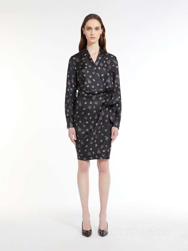 Printed silk dress | Max Mara