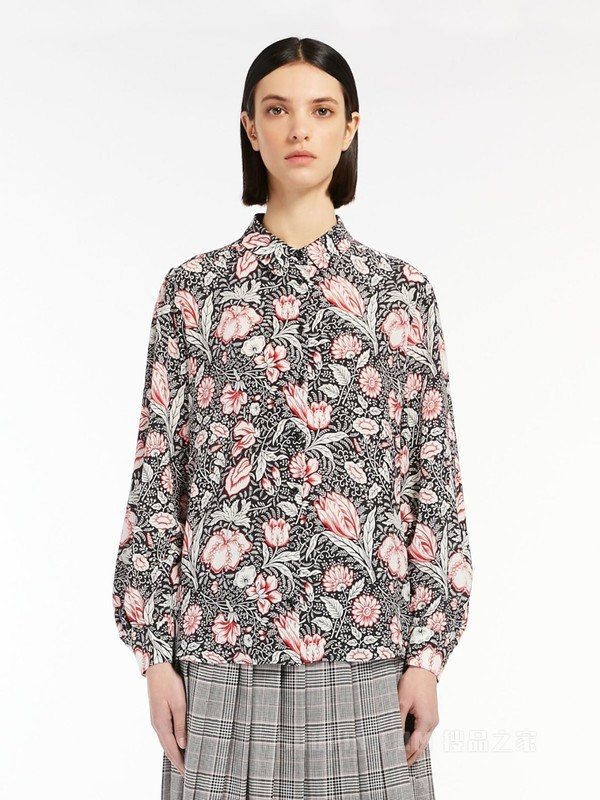 Silk crepe de chine shirt | Weekend Max Mara