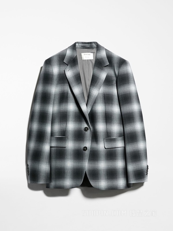 Chequered wool blazer | Sportmax