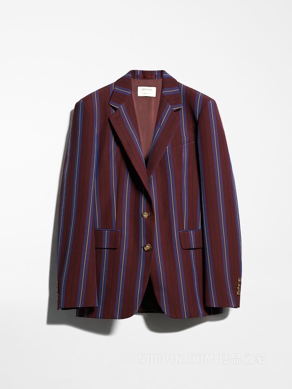 Regimental-striped blazer | Sportmax