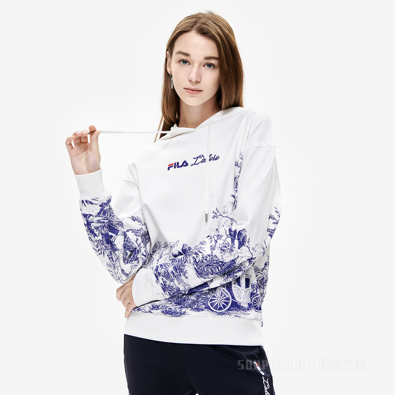 女子时尚休闲连帽卫衣
