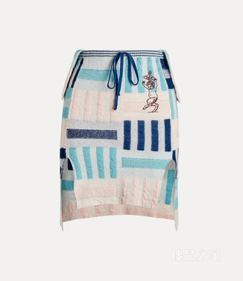 Vivienne Westwood】Leo Skirt 1802000SK002CO105-搜品之家