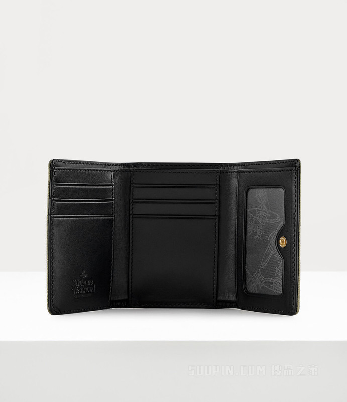 Saffiano Small Frame Wallet