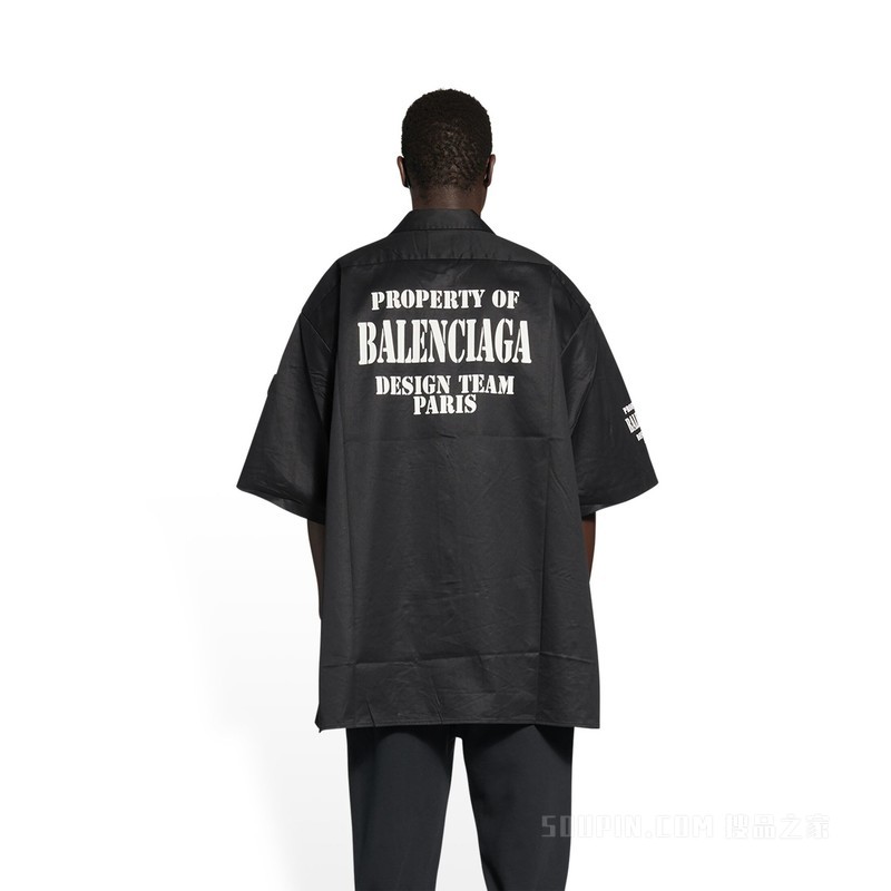 Property 口袋 Short Sleeve 衬衫