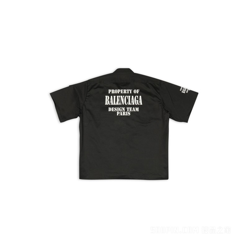 Property 口袋 Short Sleeve 衬衫