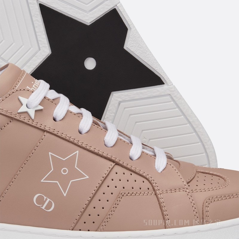 Dior Star 运动鞋 裸色牛皮革