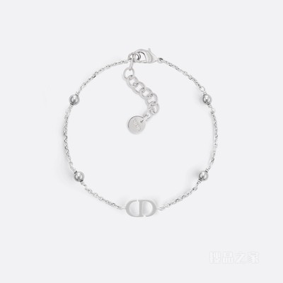 Petit CD 手链 银色饰面金属