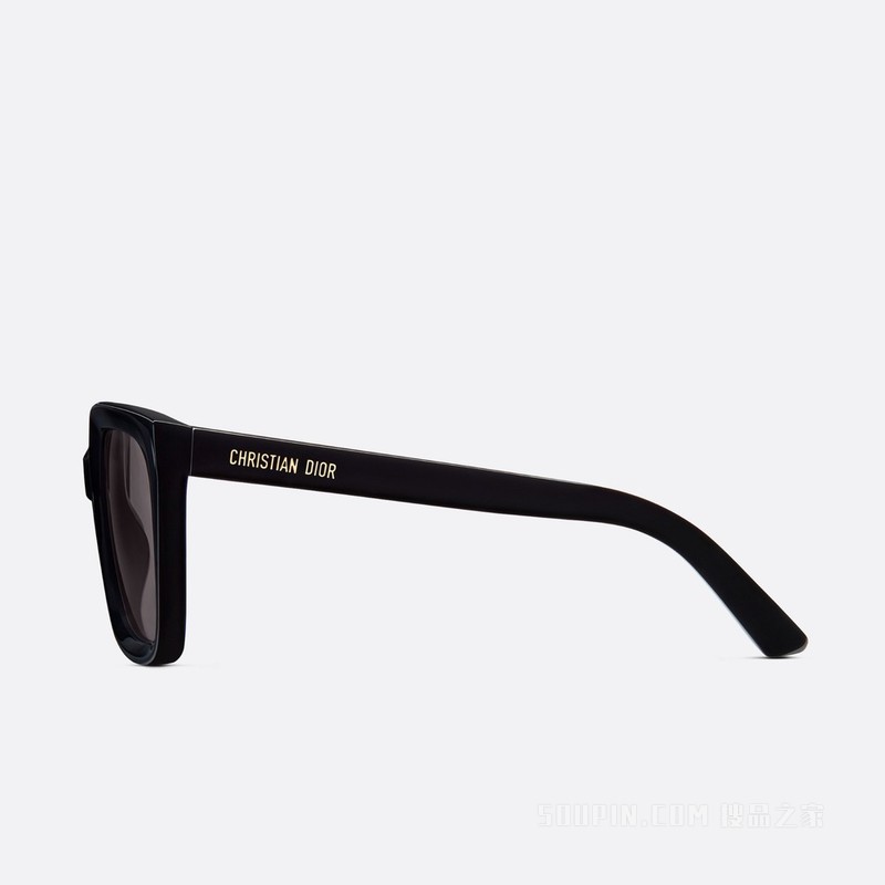 DiorMidnight S1I 太阳眼镜 黑色正方形镜框