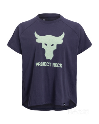 女士Project Rock强森Graphic短袖T恤