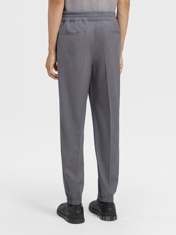 麻灰色 High Performance™ 羊毛慢跑裤