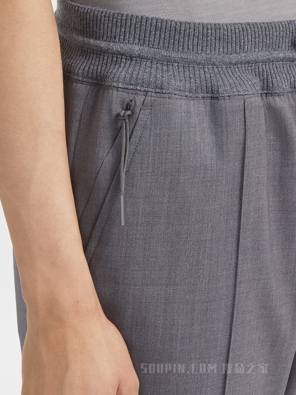 麻灰色 High Performance™ 羊毛慢跑裤