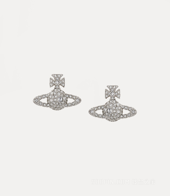 Grace Bas Relief Stud Earrings