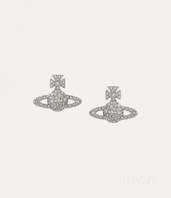 Grace Bas Relief Stud Earrings
