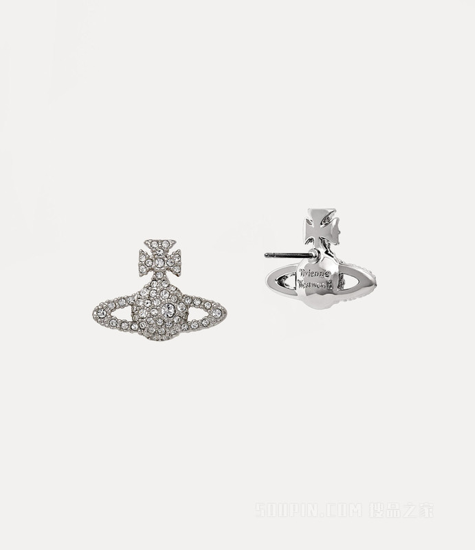 Grace Bas Relief Stud Earrings