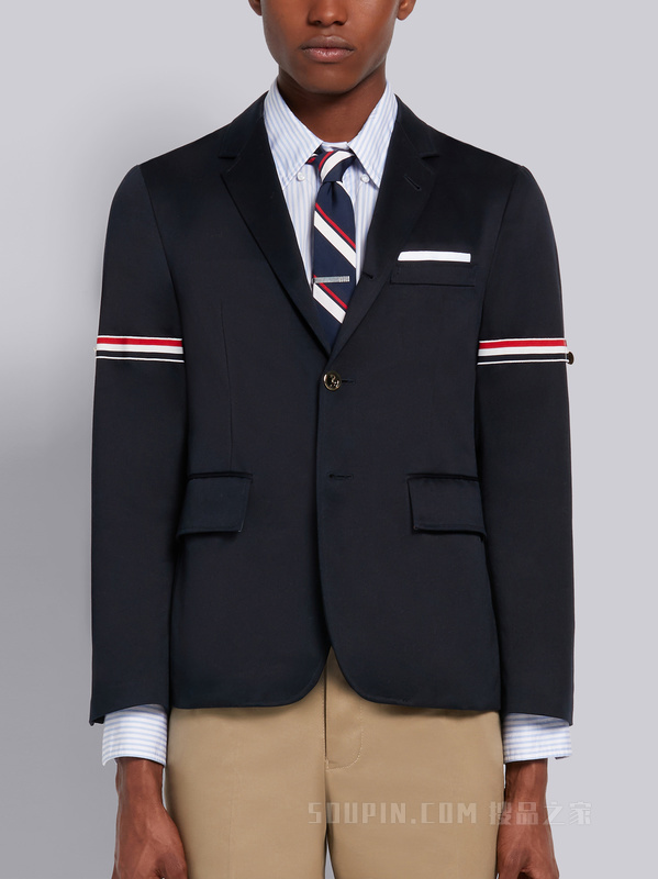 经典罗缎棉质西服外套