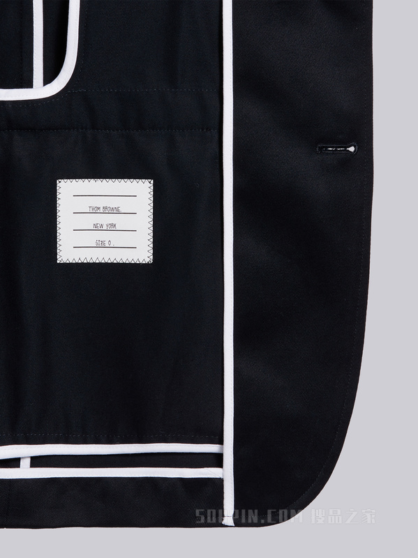 经典罗缎棉质西服外套