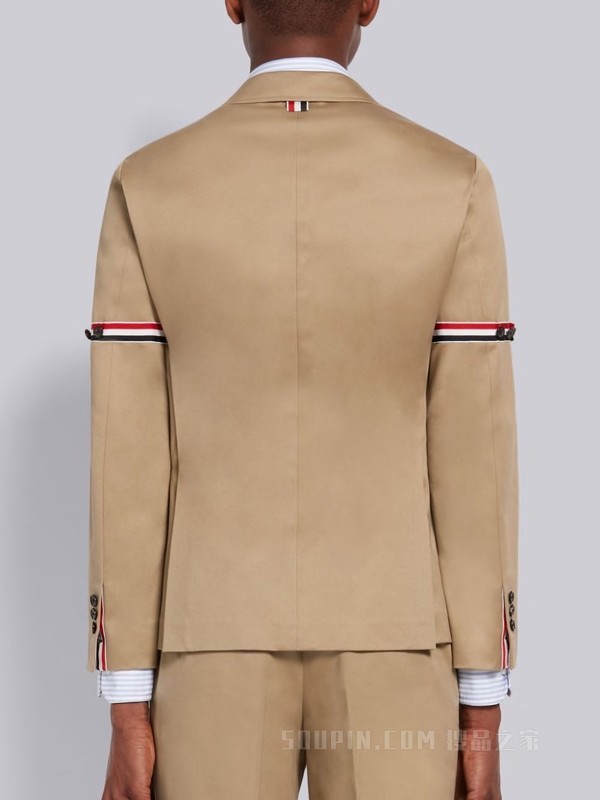 经典斜纹棉西服外套