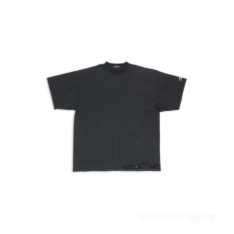3B SPORTS ICON REPAIRED OVERSIZED T恤