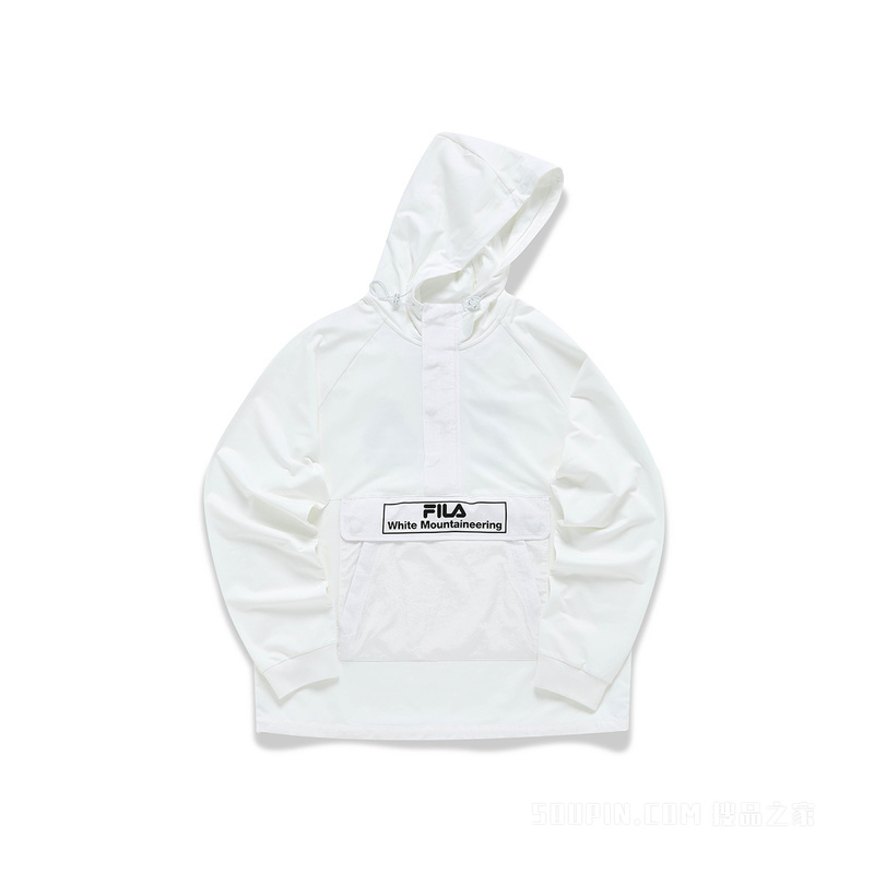 FILA x White Mountaineering联名男子连帽卫衣