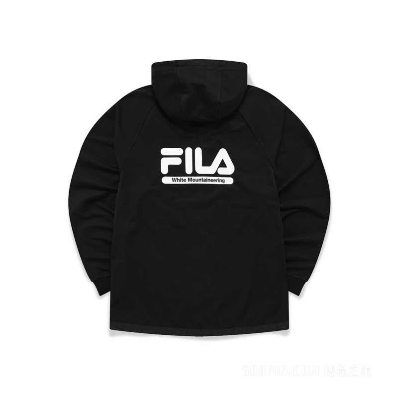 FILA x White Mountaineering联名男子连帽卫衣