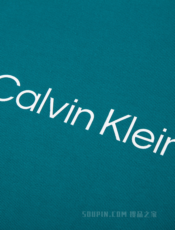 Calvin Klein 22春夏男士休闲纯棉简约LOGO舒适透气短袖T恤40HM228