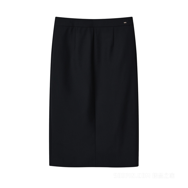 高圆圆同款女子经典商务梭织裙