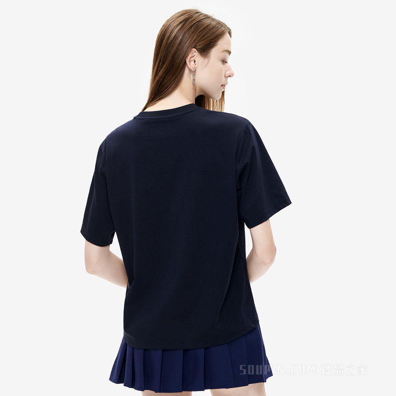 女子时尚休闲针织短袖衫