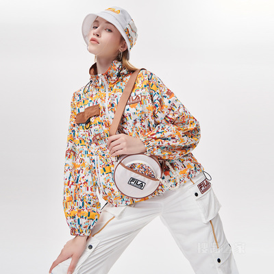 FILA x White Mountaineering联名女子梭织上衣