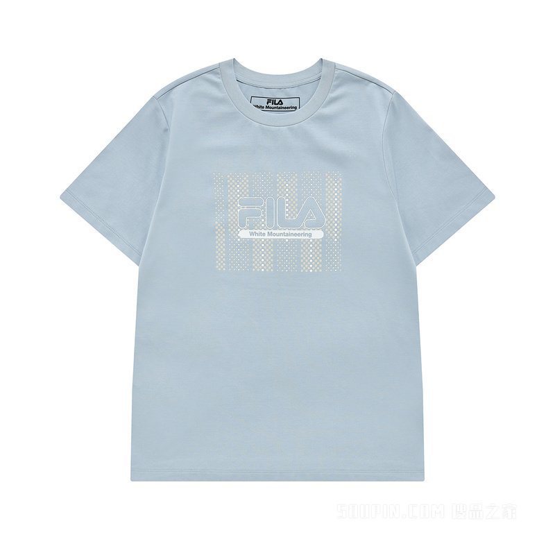 FILA x White Mountaineering联名女子针织短袖衫