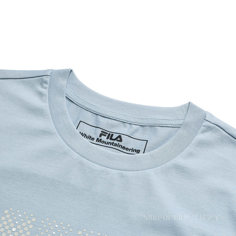 FILA x White Mountaineering联名女子针织短袖衫