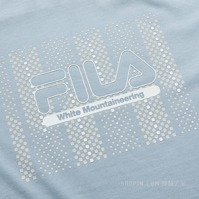 FILA x White Mountaineering联名女子针织短袖衫