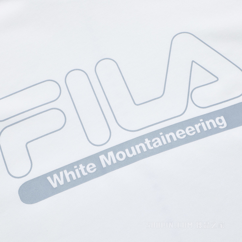 FILA x White Mountaineering联名女子针织短袖衫