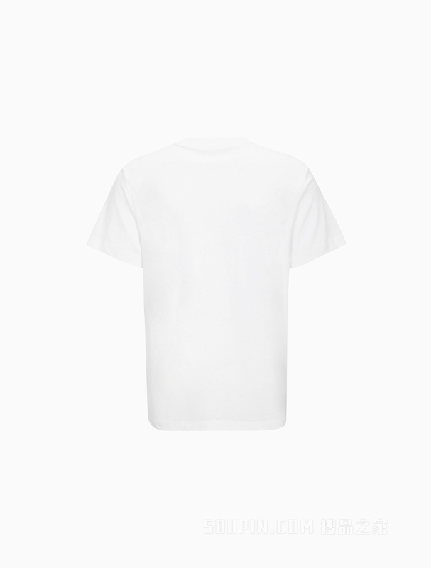 Calvin Klein 22初秋男士时尚圆领纯棉透气分割字母印花短袖T恤J321531
