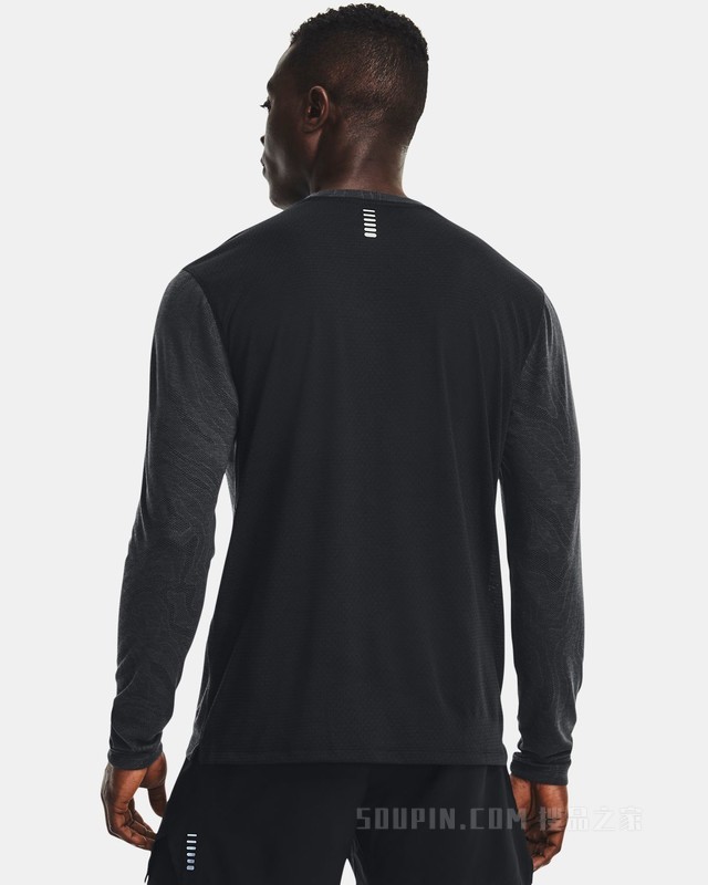 男士UA Streaker Topographic长袖上衣