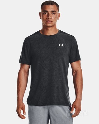 男士UA Streaker Topographic短袖T恤