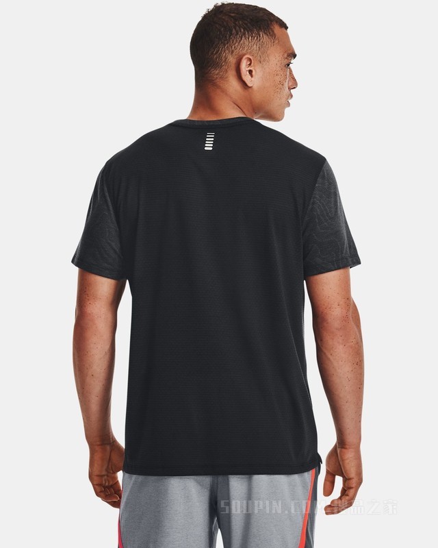 男士UA Streaker Topographic短袖T恤