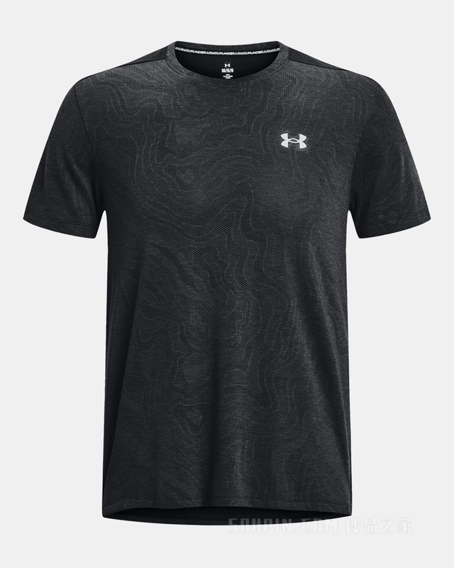 男士UA Streaker Topographic短袖T恤