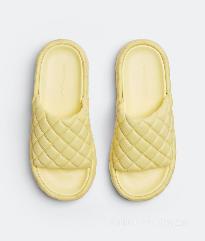 PADDED平底凉鞋