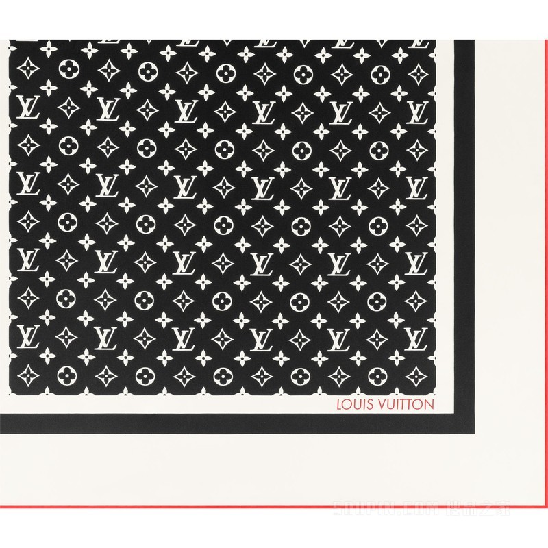 MONOGRAM FRAME 70 方巾