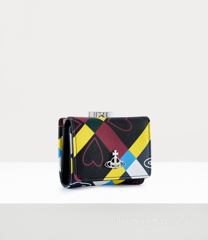 小物 Vivienne Westwood HEART CHECK Wallet ヴィヴィアンウエストウッド コインケース ハート チェック