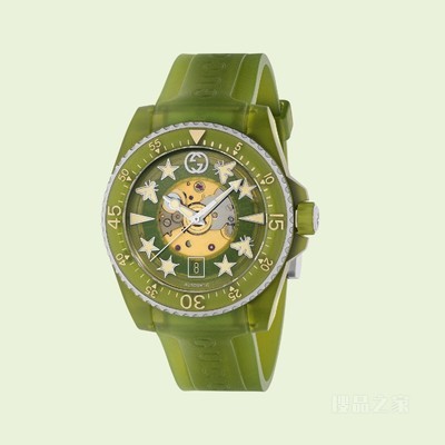 Gucci Dive腕表，40毫米 精钢