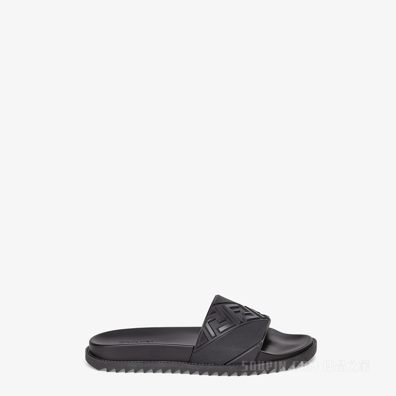 凉鞋 黑色拖鞋