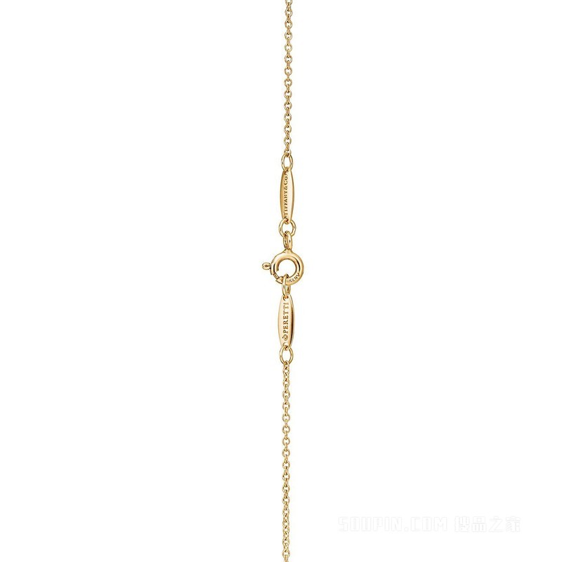 Elsa Peretti® 系列 18K 黄金 Open Heart 项链。更多尺寸型号可选。