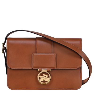 Box-Trot 斜挎包中号 - 棕色