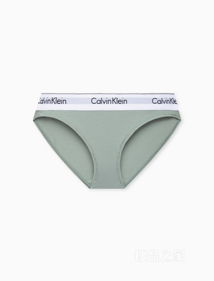 【摩登引力带】Calvin Klein 22早秋女士经典棉质透气比基尼内裤F3787AD