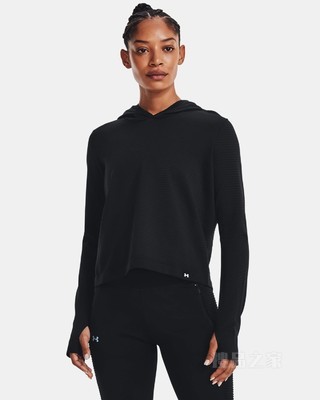 女士UA IntelliKnit Wind连帽上衣