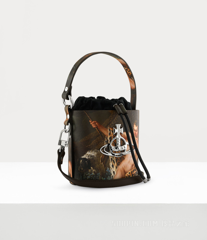 Daisy Small Drawstring Bucket