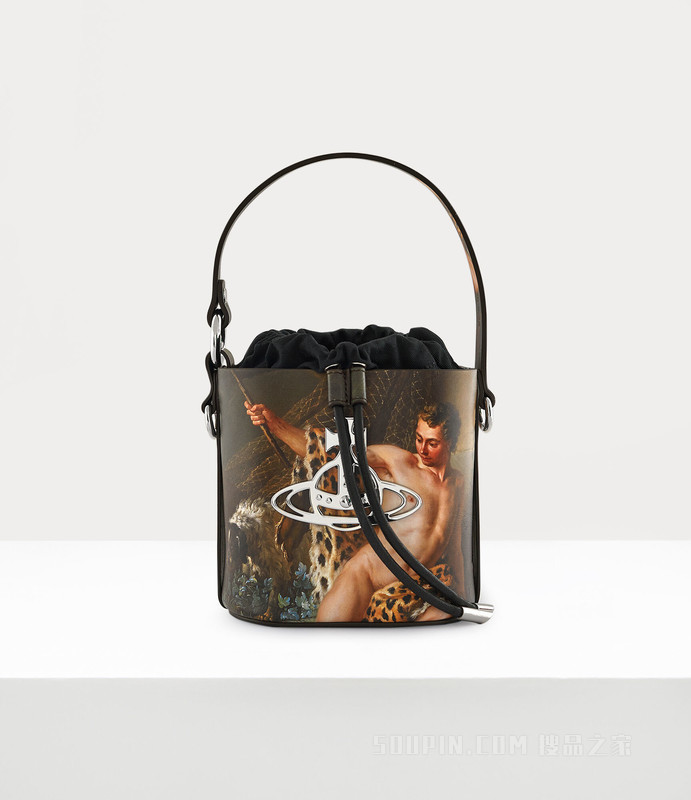 Daisy Small Drawstring Bucket